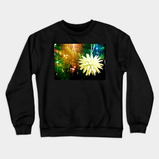 Spiky Paper Star Christmas Ornament Crewneck Sweatshirt